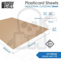 Plasticard - Industrial Cladding Textured Sheet 5mm arkusz 170x300x0.7 mm