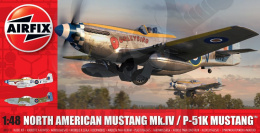 Airfix 05137 North American Mustang Mk.IV / P-51K Mustang 1:48