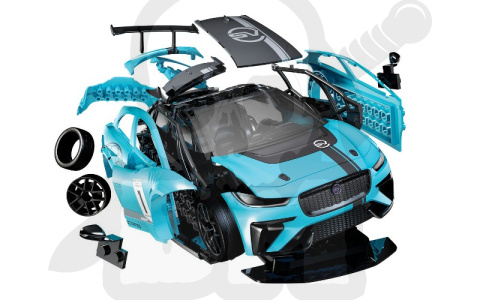 Airfix J6033 Klocki Quickbuild - Jaguar I-PACE eTROPHY