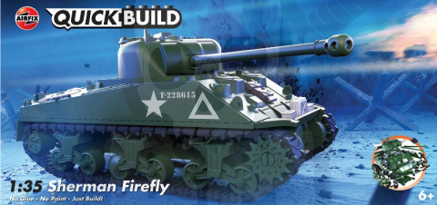 Airfix J6042 Klocki Quickbuild - Sherman Firefly - 1:35