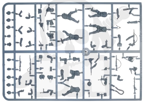 Blitzkrieg German Infantry - niemieccy żołnierze - 6 szt.