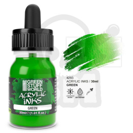 Acrylic Ink Opaque - Green 30ml