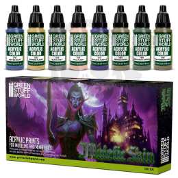 Green Stuff Paint Set Maxx Formula - Malefic Skin - farby