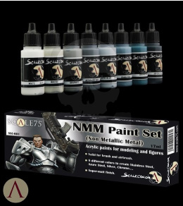 Scale 75: NMM Steel Paint Set - zestaw 8 farb