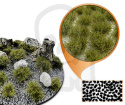 Static Grass Tufts 12mm - Dry Green