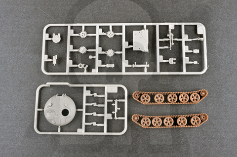 Trumpeter 07147 Russian T-62 Main Battle Tank Mod.1972 1:72
