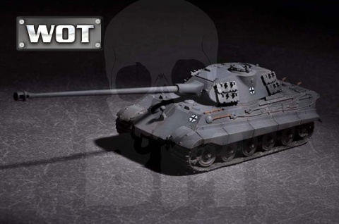 Trumpeter 07161 Czołg KingTiger (Porsche tur)w/105mm kWh L/68 1:72