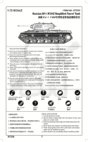 Trumpeter 07234 Ciężki czołg KW-1 (mod 1942) 1:72