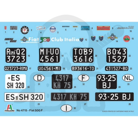 1:12 Fiat 500 F Upgraded Edition