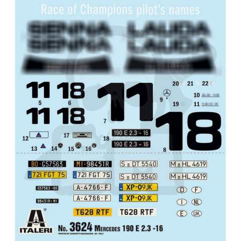 1:24 Mercedes-Benz 190E 2.3 16v