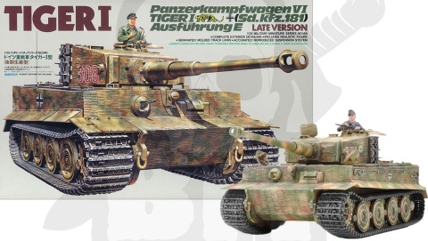 1:35 Tamiya 35146 Tiger I Late Version