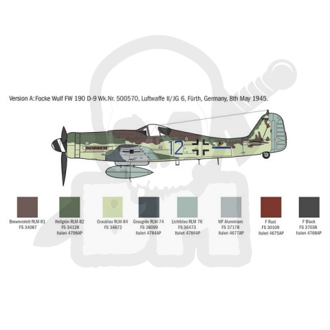 1:72 Focke Wulf Fw 190 D-9 Langnasen Dora