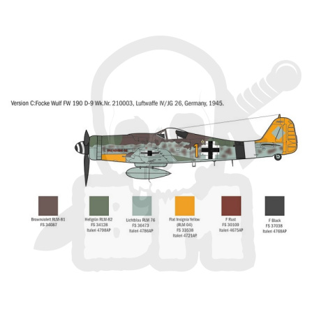 1:72 Focke Wulf Fw 190 D-9 Langnasen Dora