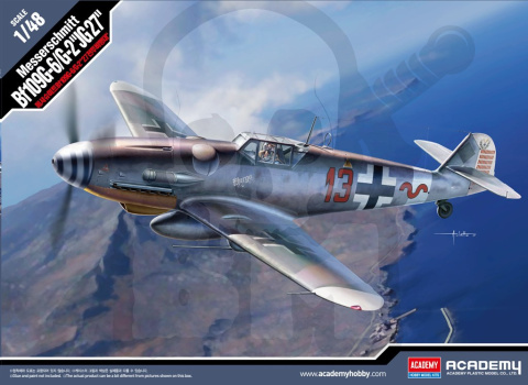 Academy 12321 Messerschmitt Bf109G-6/G-2 JG 27 1:48