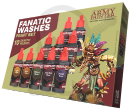 The Army Painter: Warpaints - Fanatic - Washes Paint Set - zestaw farb