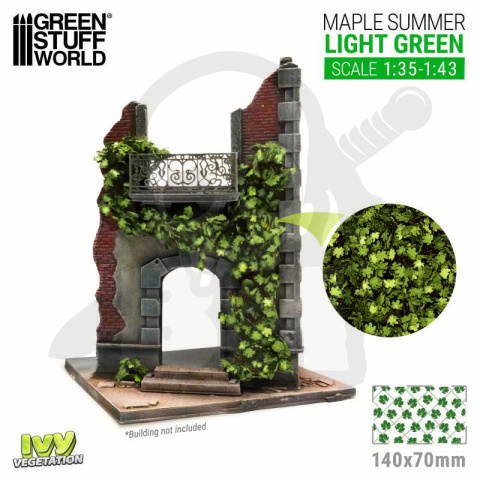 Ivy Foliage - Light Green Maple - Large 1:35 - 1:43 140x70mm
