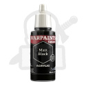 The Army Painter: Warpaints - Fanatic - Matt Black 18ml farbka