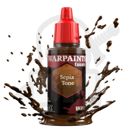 The Army Painter: Warpaints - Fanatic - Wash - Sepia Tone 18ml farbka