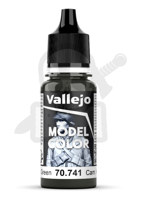 Vallejo 70741 Model Color 18ml Camouflage Black Green