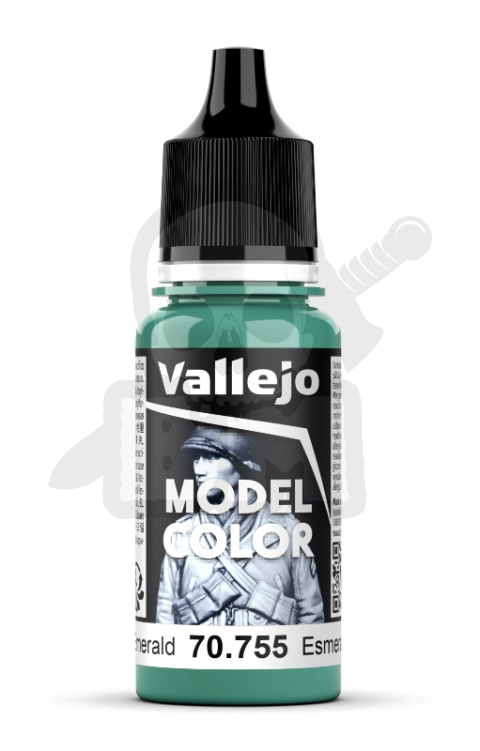 Vallejo 70755 Model Color 18ml Light Emerald