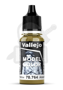 Vallejo 70764 Model Color 18ml Military Yellow
