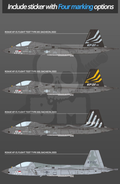 Academy 12585 ROKAF KF-21 Boramae 1:72