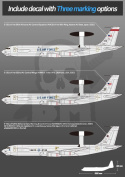 Academy 12629 USAF E-3G Sentry AWACS 1:144