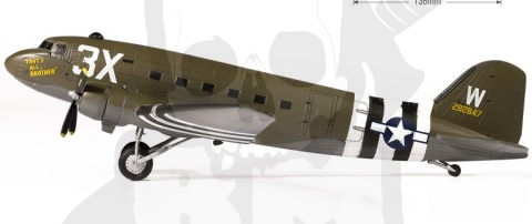 Academy 12633 USAAF C-47 Skytrain 1:144