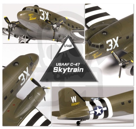 Academy 12633 USAAF C-47 Skytrain 1:144