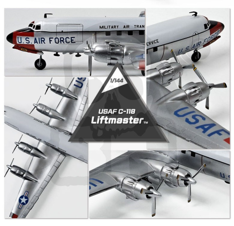 Academy 12634 USAF C-118 Liftmaster 1:144