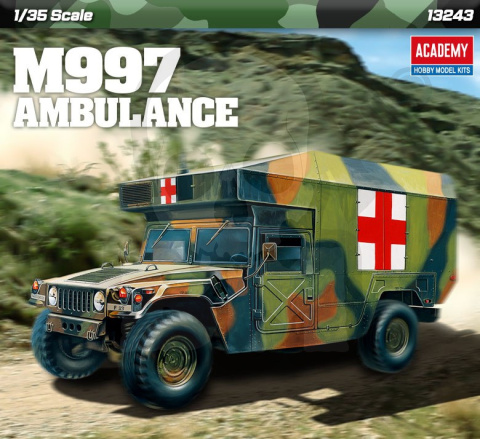 Academy 13243 M997 Humvee Maxi Ambulance 1:35