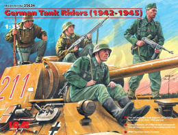 German Tank Riders (1942-1945) 4 figures 1:35