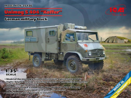 Unimog S 404 Koffer German military truck with box body 1:35