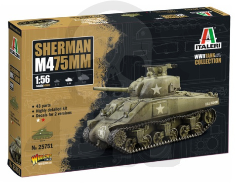 1:56 M4 Sherman 75mm
