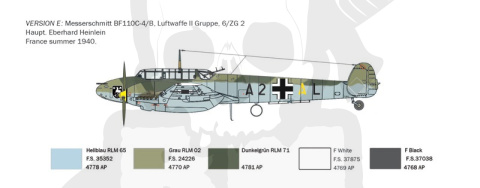 1:72 Messerschmitt Bf 110 C Zerstörer