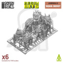 3D printed set Squig beasts - 6 szt.