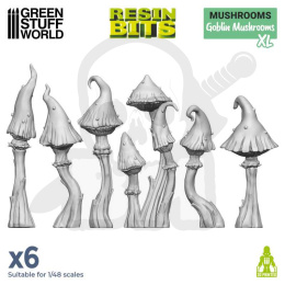 3D printed set Goblin Mushrooms XL