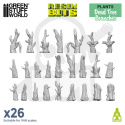 3D printed set Dead Tree Brushes - pnie martwego drzewa 26 szt.