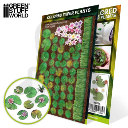 Colored Paper Plants - Lilly Pads