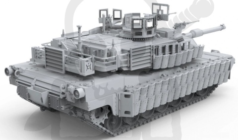 Meng 72-003 U.S. Main Battle Tank M1A2 SEP Abrams Tusk II