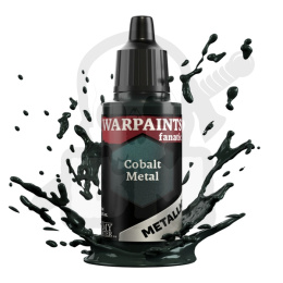 The Army Painter: Warpaints - Fanatic - Metallic - Cobalt Metal 18ml farbka
