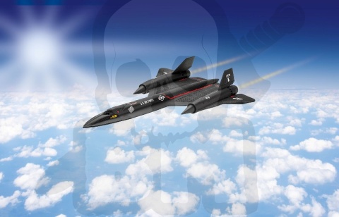 Revell 03652 Easy Click Lockheed SR-71 Blackbird 1:110
