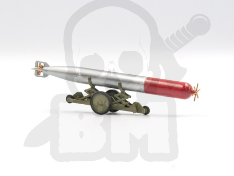 WWII British Torpedo Trailer 1:48