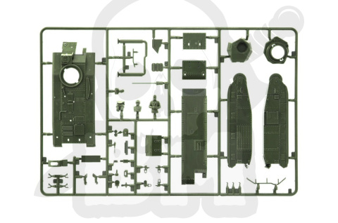 1:56 Francuski czołg ciężki Char B1 Bis II Wojna światowa