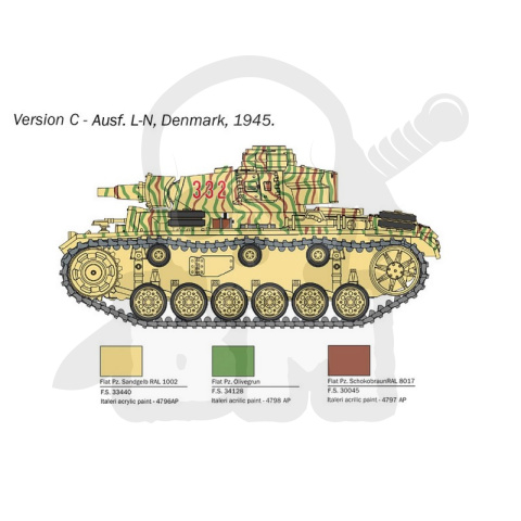 1:56 Pz. Kpfw. III Ausf. J/L/M/N