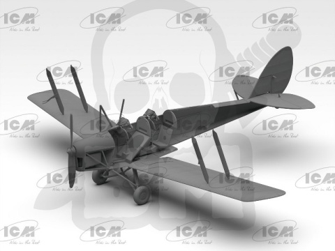 DH. 82A Tiger Moth with bombs WWII British training aircraft 1:32