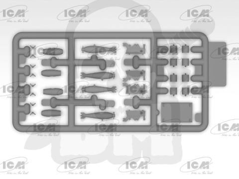 DH. 82A Tiger Moth with bombs WWII British training aircraft 1:32