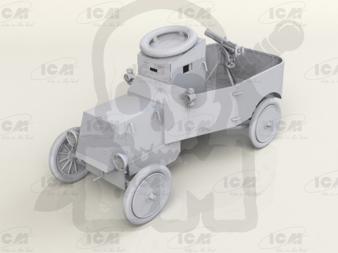 Armoured Car Model T RNAS with WWI British Tank 1:35