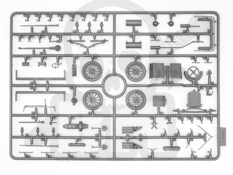 Armoured Car Model T RNAS with WWI British Tank 1:35