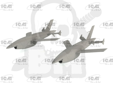 BQM-34А (Q-2C) Firebee US Drone 2 szt. 1:48